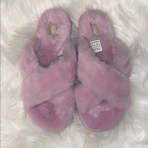 UGG Fuzzy Slides- Fuzzette
